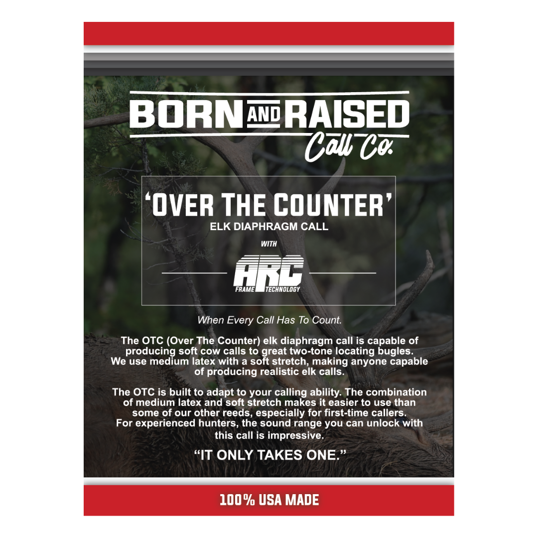 Over the Counter - Elk Diaphragm Call