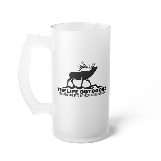 Frosted Glass Beer Mug