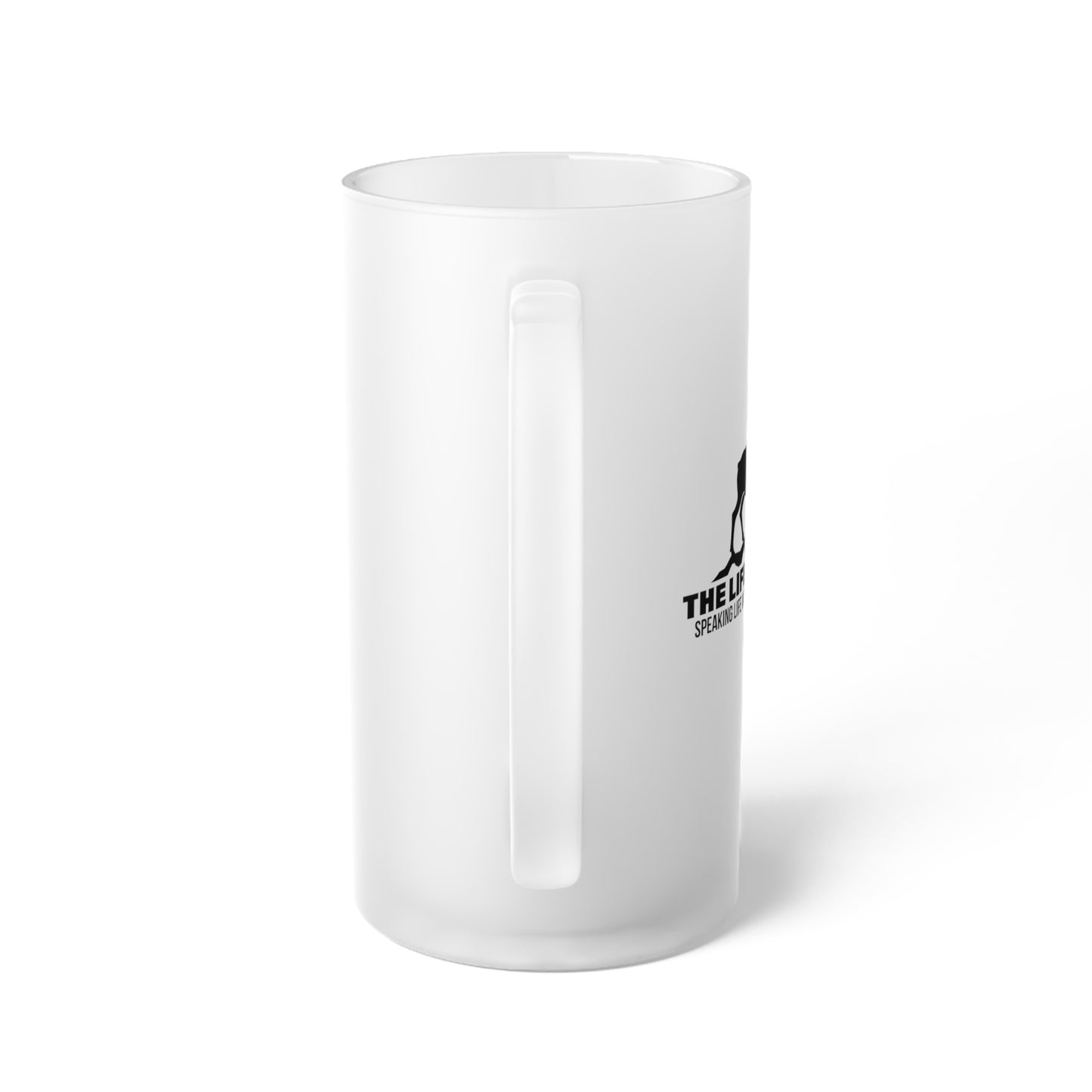 Frosted Glass Beer Mug