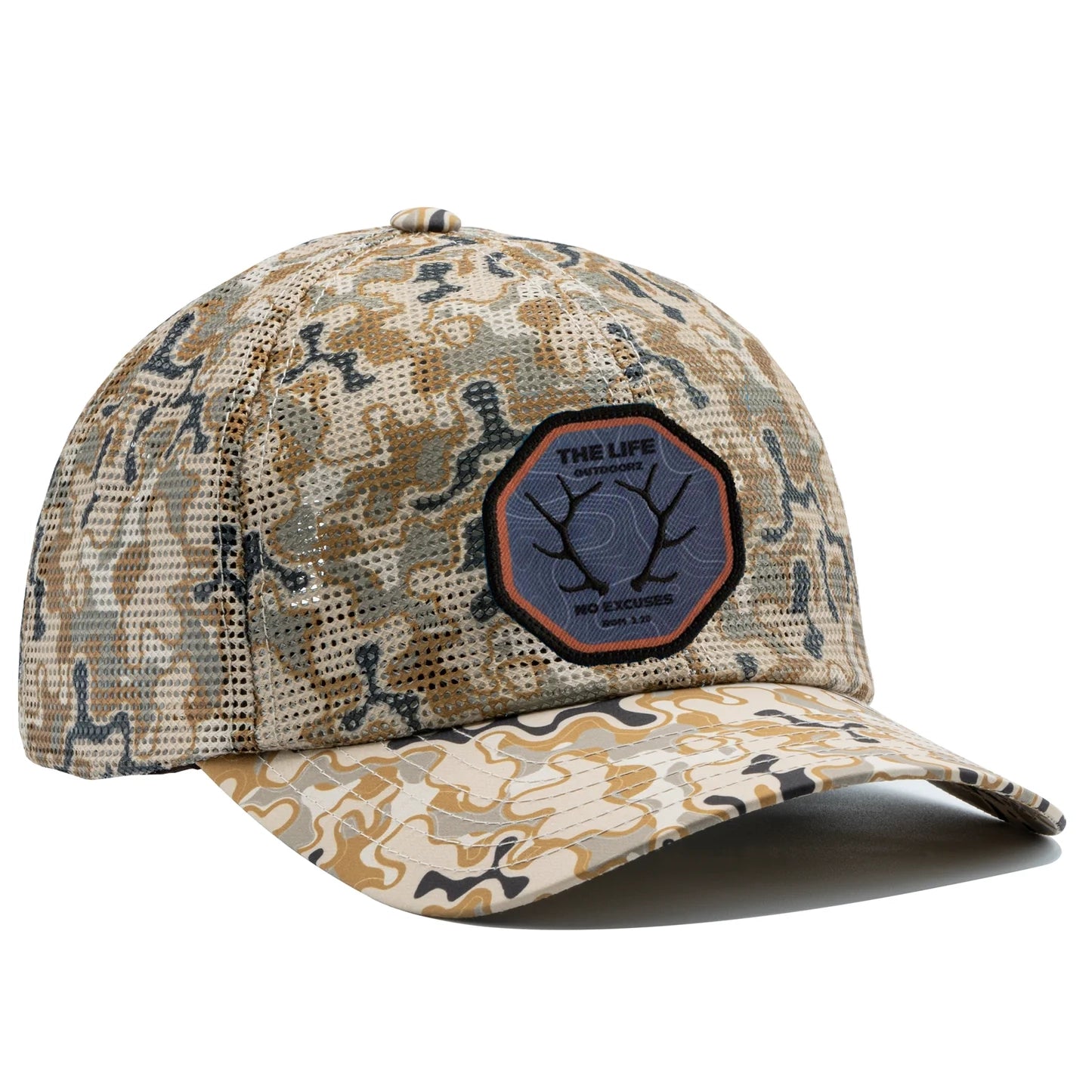 The Staple - Full Mesh - 6 Panel: No Excuses Hat